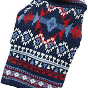 D-O G Native Couch Sweater Navy Pet Large