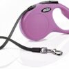 Flexi Classic Tape Leash, Small, 16 ft, Pink