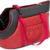 Hobbydog R1 TOSCZE4 Leatherette Transport Bag R1 20 x 42 cm Red S 300 g