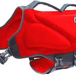 Outward Hound Dawson Swim Red Dog Life Jacket, XL