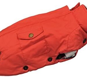 Wouapy Speedy Imper Dog Rain Coat Red, Size 46