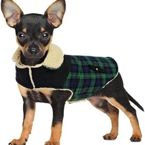 CITÉTOILE Warm Dog Coat Fleece Winter Coat Winter Jackets for Small/Large/Medium Dogs Dog Jacket Dog Clothes Dog Jumper with Harness Hole Chihuahua Coat for Outdoor Indoor XL