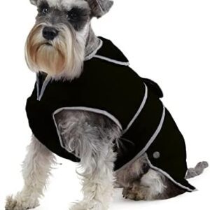 Ancol Muddy Paws Stormguard Dog Coat Black Large (50cm Length or 66-80cm Girth)