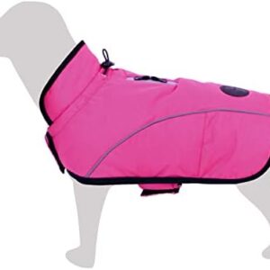 Arquivet Raincoat Pink Lapland - M/30 cm - Dog Clothing - Helps Protect You from The Cold - Pet Accessories - Coats, Sweatshirts, Jumpers, Vests, Jackets, Sweaters, Raincoats and More