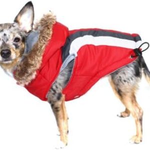 Hip Doggie Swiss Alpine Ski Vest HD 5SARD BDXL BDXL Coat, Red