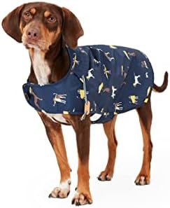 Rosewood Joules Navy Water Resistant Dog Coat, Large, Navy Blue, 0.28003 kg