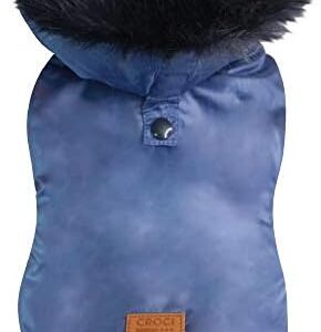 Croci Fluffy Blue Padded Jacket Cm.45-30 g