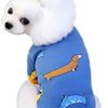 Andiker Dog Hoodie Warm Dog Clothes Winter for Puppies Small and Medium Dogs Dog Sweater Fleece Pet Coat (XXL)