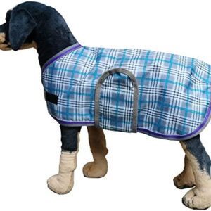 LEAFOREST 600D Dog Coat Waterproof Windproof Dog Jacket (40 cm)